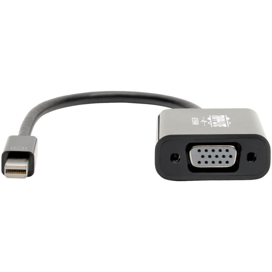 Tripp Lite Mini DisplayPort 1.2 to VGA Adapter Active 1080p Black mDP to VGA 6in