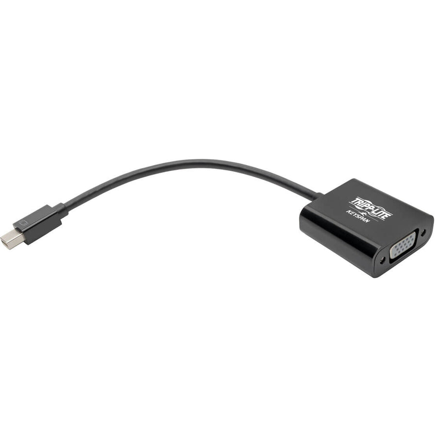 Tripp Lite Mini DisplayPort 1.2 to VGA Adapter Active 1080p Black mDP to VGA 6in