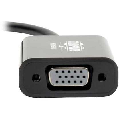 Tripp Lite Mini DisplayPort 1.2 to VGA Adapter Active 1080p Black mDP to VGA 6in