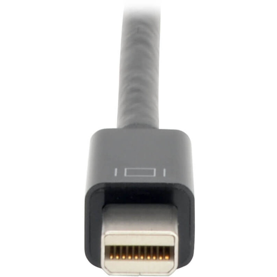 Tripp Lite Mini DisplayPort 1.2 to VGA Adapter Active 1080p Black mDP to VGA 6in