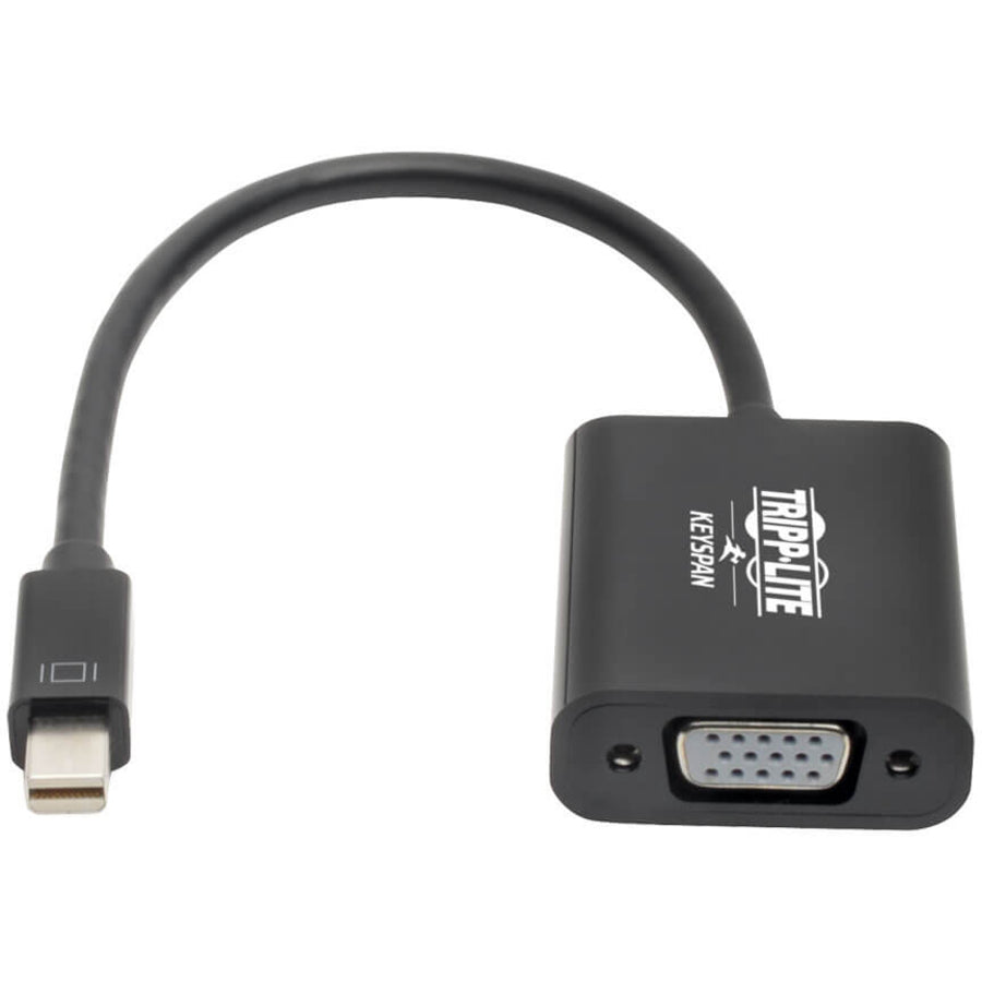 Tripp Lite Mini DisplayPort 1.2 to VGA Adapter Active 1080p Black mDP to VGA 6in