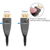 SIIG DisplayPort 1.2 Fiber Optical Cable - 15m