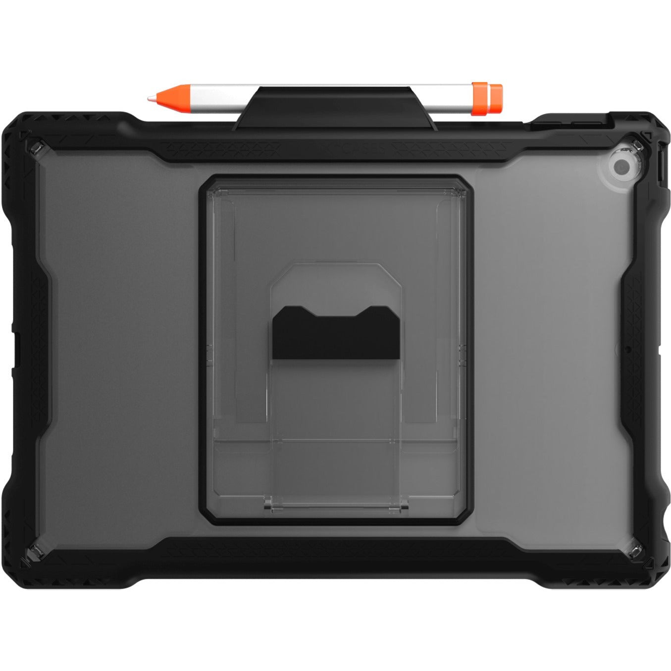 MAXCases Shield Extreme-X With Pencil Holder For iPad 7 10.2" (Black)