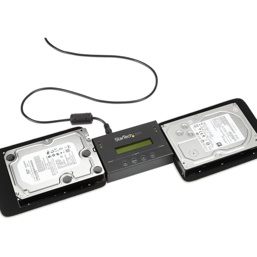 StarTech.com Standalone 2.5 / 3.5" SATA Hard Drive Duplicator and Eraser
