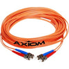 Axiom SC/ST Multimode Duplex OM1 62.5/125 Fiber Optic Cable 25m