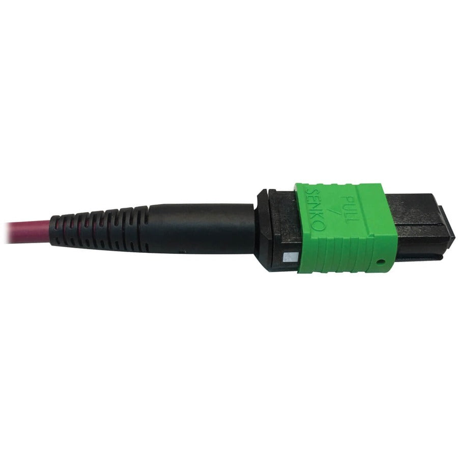 Tripp Lite Multimode Fiber Optic Breakout Cable 16F MTP/MPO-APC to x8 LC F/M 1M