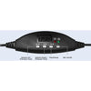 Adesso USB Single-Sided Headset with Adjustable Microphone- Noise Cancelling- Mono - USB - Wired - Over-the-head - 6 ft Cable -, Omni-directional Microphone - Black