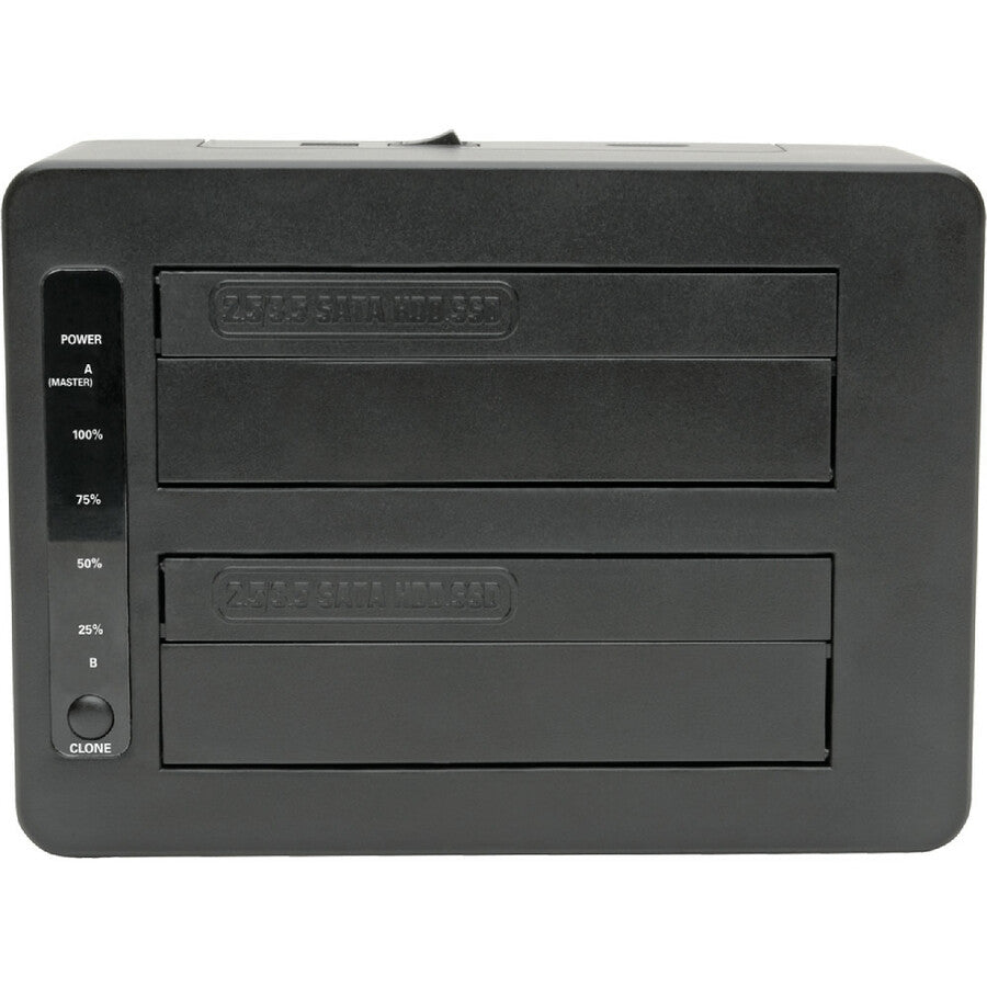 Tripp Lite USB C to Dual SATA Quick Dock 2.5/3.5in HDD/SDD USB 3.1 10 Gbps