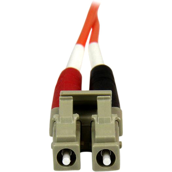 3m Fiber Optic Cable - Multimode Duplex 50/125 - OFNP Plenum - LC/ST - OM2 - LC to ST Fiber Patch Cable