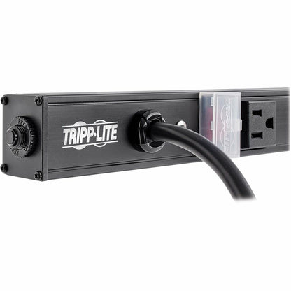 Tripp Lite 12 Outlet Power Strip 5-15R 15' Cord Vertical 5-15P 15A 36" Black