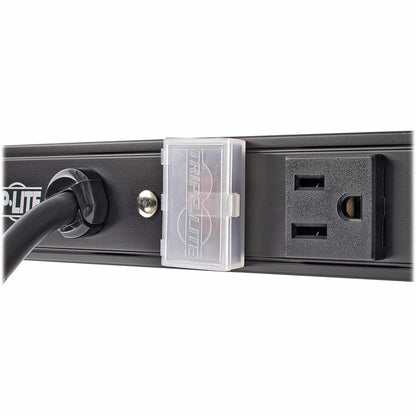 Tripp Lite 12 Outlet Power Strip 5-15R 15' Cord Vertical 5-15P 15A 36" Black