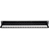 Tripp Lite 24-Port Cat6 Cat5 Patch Panel Feed Through Rackmount 568A/B RJ45 1URM TAA