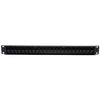Tripp Lite 24-Port Cat6 Cat5 Patch Panel Feed Through Rackmount 568A/B RJ45 1URM TAA