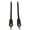 Tripp Lite 25ft Mini Stereo Audio Dubbing Cable 3.5mm Connectors M/M 25'