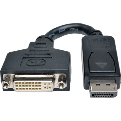 Tripp Lite DisplayPort to DVI Adapter Video Converter DP to DVI M/F 50 Pack
