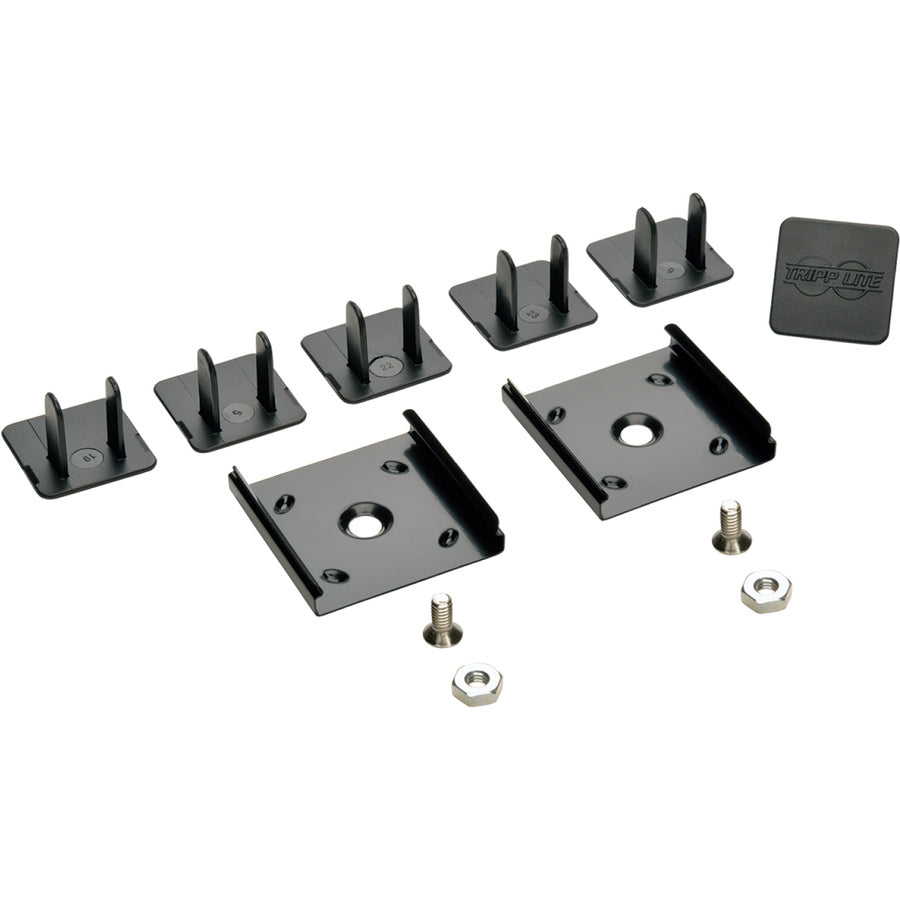 Tripp Lite 4-Outlet Power Strip NEMA 5-15R 5-15P 10ft Cord 12 inches Metal