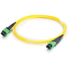 C2G 50m MTP 9/125 OS1 Single-Mode Fiber Cable - Yellow - 164ft
