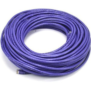 Monoprice Cat6 24AWG UTP Ethernet Network Patch Cable, 100ft Purple