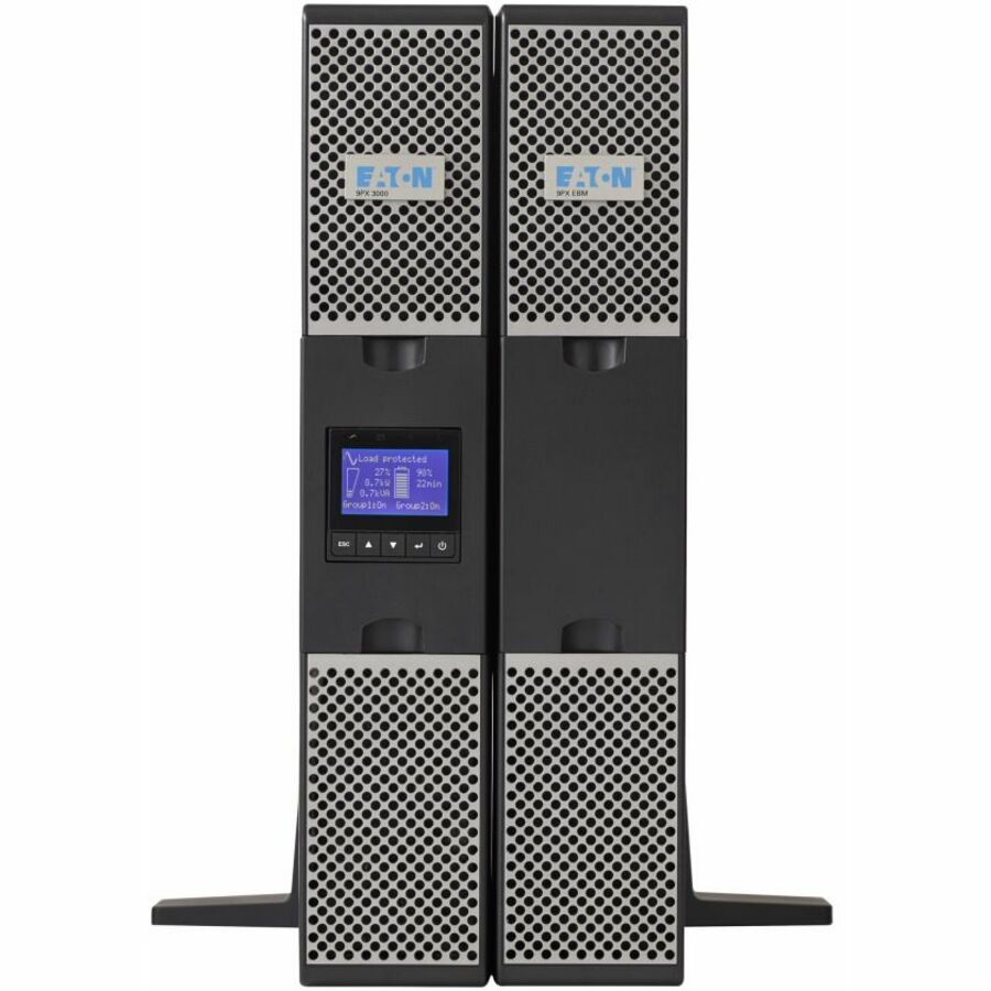 Eaton 9PX UPS, 2U, 1500 VA, 1350 W, 5-15P input, Outputs: (8) 5-15R, 120V, Network card