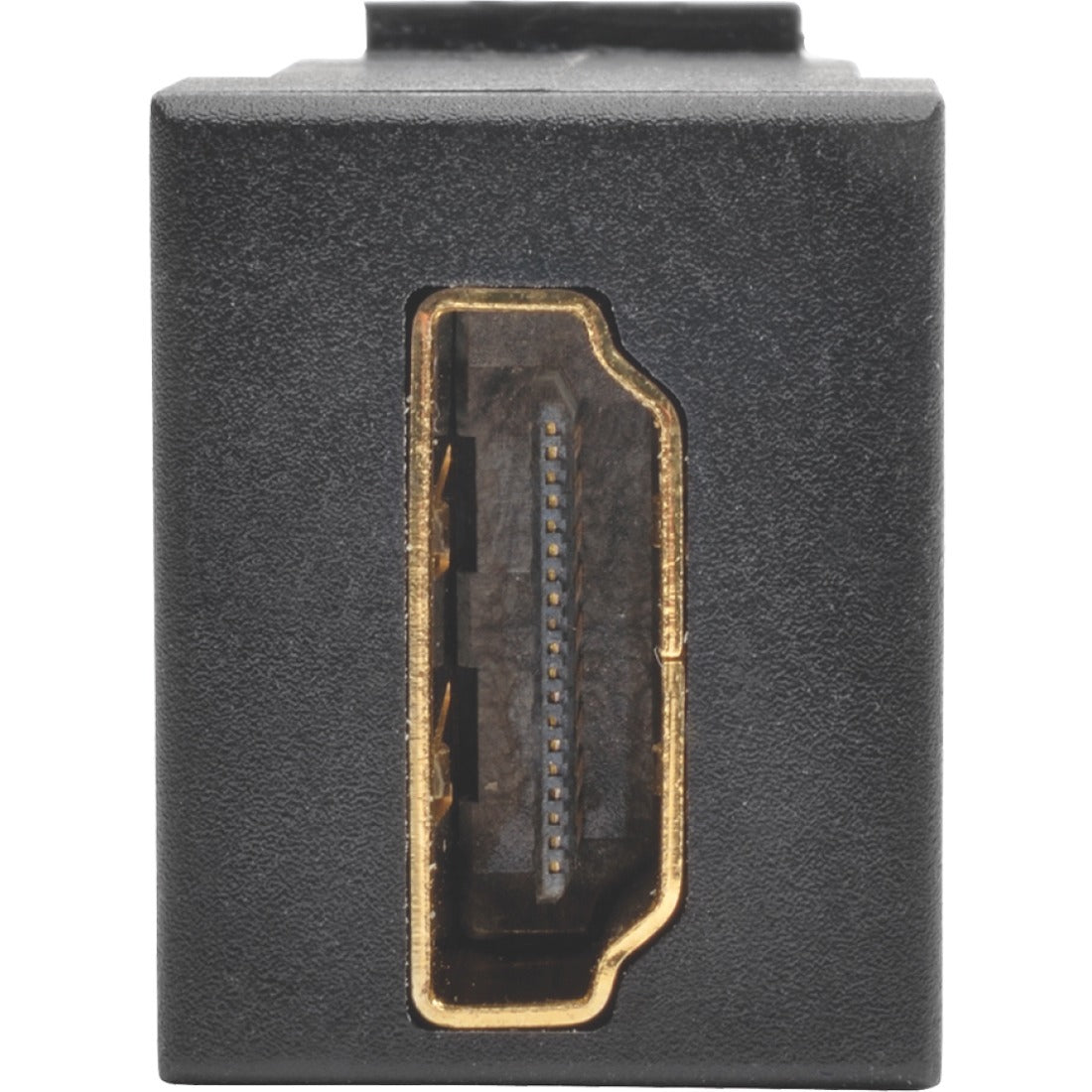 Tripp Lite HDMI Coupler Keystone Panel Mount F/F Black