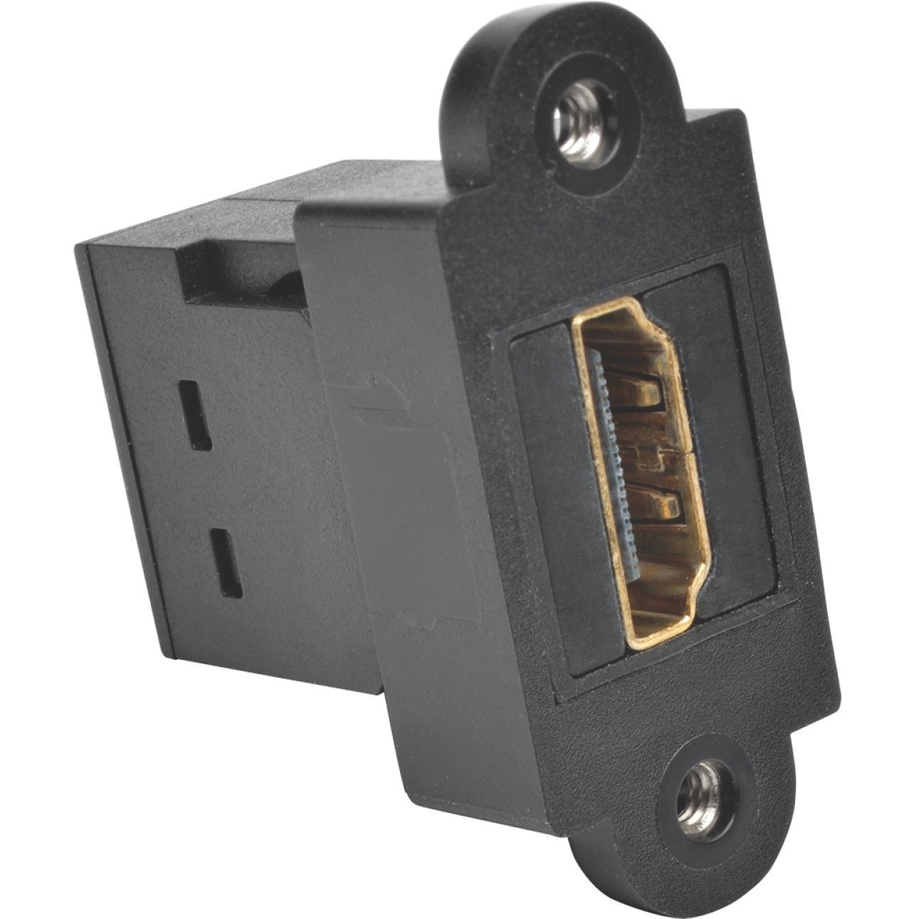 Tripp Lite HDMI Coupler Keystone Panel Mount F/F Black