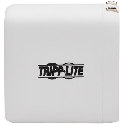 Tripp Lite USB C Wall Charger 2-Port Compact Gan Technology 68W PD3.0 White