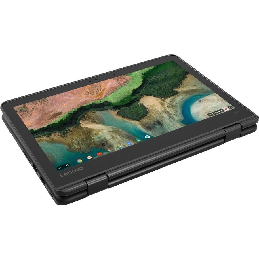 Lenovo 300e Chromebook 2nd Gen 81MB0066US 11.6" Touchscreen Rugged 2 in 1 Chromebook - HD - 1366 x 768 - Intel Celeron N4020 Dual-core (2 Core) 1.10 GHz - 4 GB RAM - 32 GB Flash Memory - Black
