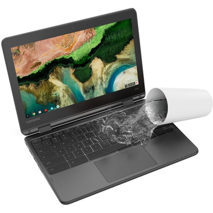 Lenovo 300e Chromebook 2nd Gen 81MB0066US 11.6" Touchscreen Rugged 2 in 1 Chromebook - HD - 1366 x 768 - Intel Celeron N4020 Dual-core (2 Core) 1.10 GHz - 4 GB RAM - 32 GB Flash Memory - Black