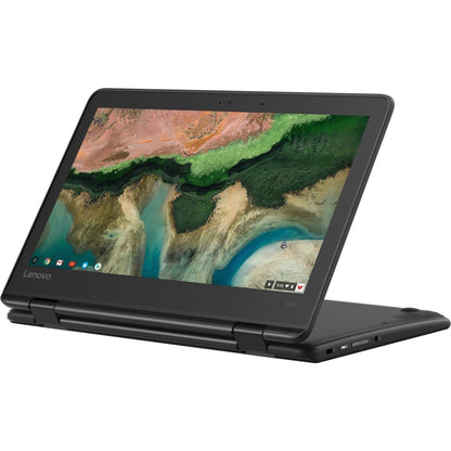 Lenovo 300e Chromebook 2nd Gen 81MB0066US 11.6" Touchscreen Rugged 2 in 1 Chromebook - HD - 1366 x 768 - Intel Celeron N4020 Dual-core (2 Core) 1.10 GHz - 4 GB RAM - 32 GB Flash Memory - Black
