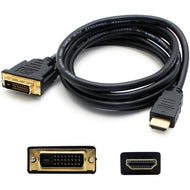 12ft HDMI 1.3 Male to DVI-D Dual Link (24+1 pin) Male Black Cable For Resolution Up to 2560x1600 (WQXGA)