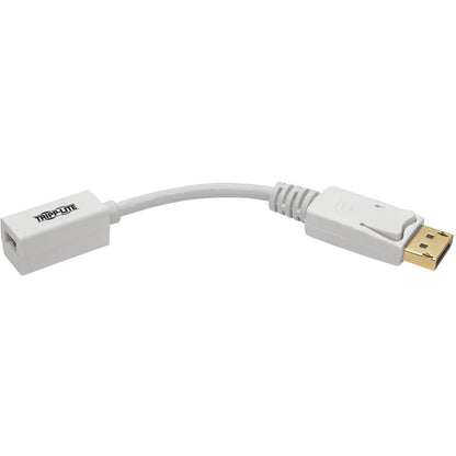 Tripp Lite 6in DisplayPort to Mini DisplayPort Adapter Cable 4k x 2k @ 60Hz M/F 6"