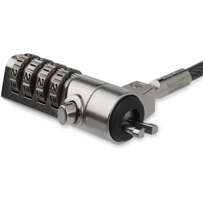 StarTech.com 6ft Laptop Cable Lock - 4 Digit Combination Anti-Theft Security Lock for K-Slot Desktop/Computer/Device - Vinyl Coated Steel