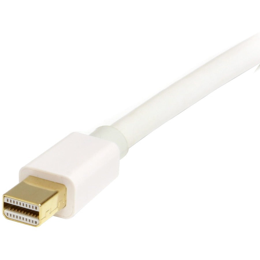 StarTech.com 2m (6 ft) White Mini DisplayPort to DisplayPort 1.2 Adapter Cable M/M - DisplayPort 4k