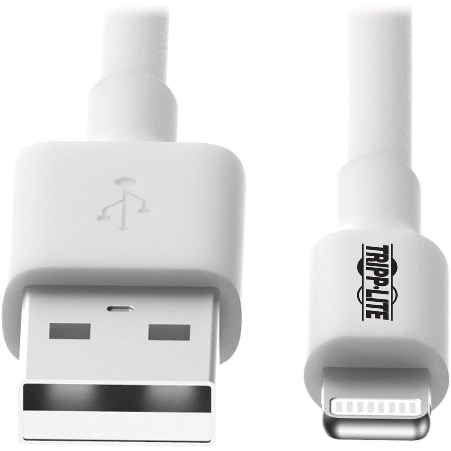 Tripp Lite 6ft Lightning USB/Sync Charge Cable for Apple Iphone / Ipad White 6'