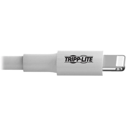 Tripp Lite 6ft Lightning USB/Sync Charge Cable for Apple Iphone / Ipad White 6'