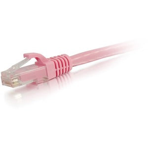 C2G 10ft Cat6a Snagless Unshielded (UTP) Network Patch Ethernet Cable-Pink