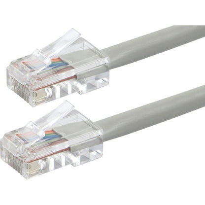Monoprice ZEROboot Series Cat6 24AWG UTP Ethernet Network Patch Cable, 50ft Gray