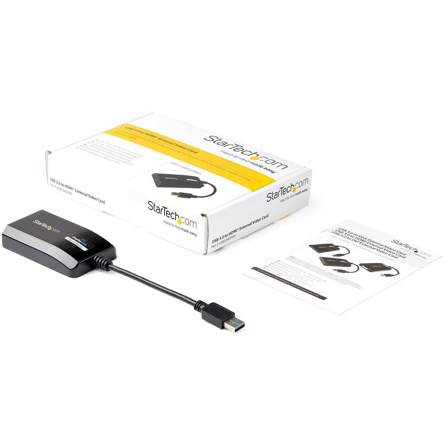 USB-A to VGA Video Adapter - USB 3.0 - Compatible with PC or Mac