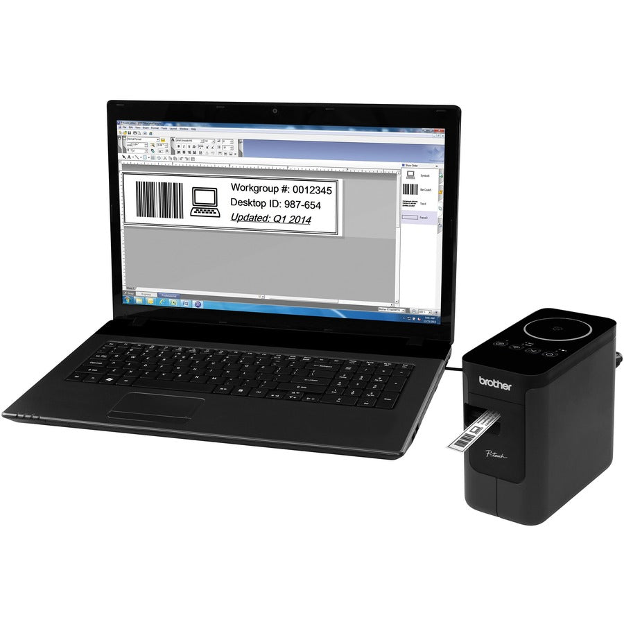 Brother P-Touch PT-P750W - Labelmaker - Thermal Transfer - Monochrome