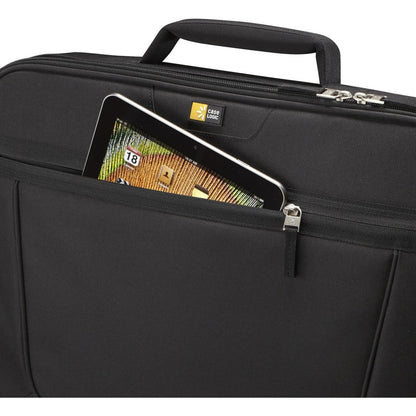 Case Logic Carrying Case for 15.6" Notebook, Document, Accessories - Black