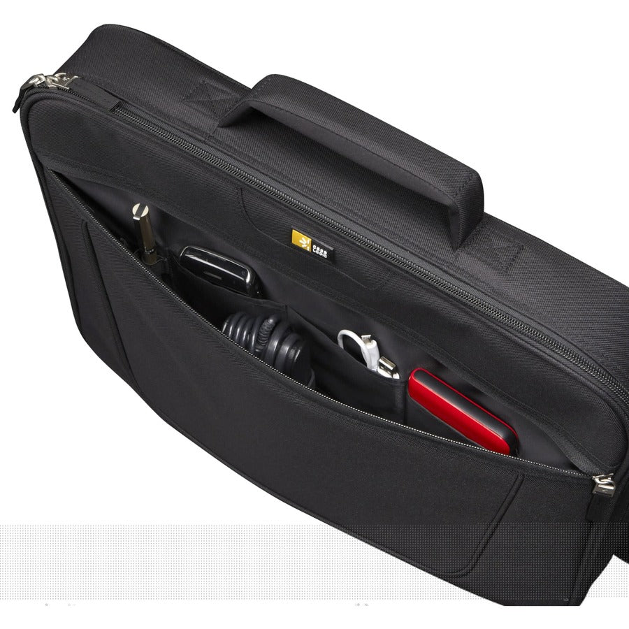 Case Logic Carrying Case for 15.6" Notebook, Document, Accessories - Black
