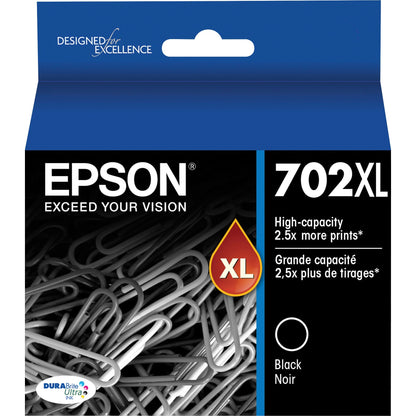 Epson DURABrite Ultra T702XL Original Ink Cartridge - Black
