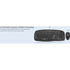 Adesso WKB-1330CB - 2.4 GHz Wireless Desktop Keyboard and Mouse Combo
