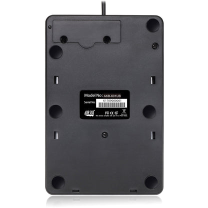 Adesso USB Spill Resistant 18-Key Numeric Keypad