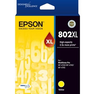 Epson DURABrite Ultra 802XL Original Ink Cartridge - Yellow