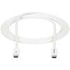 StarTech.com 2m Thunderbolt 3 Cable - 20Gbps - White - Thunderbolt / USB-C / DisplayPort Compatible - Thunderbolt 3 USB-C Cable