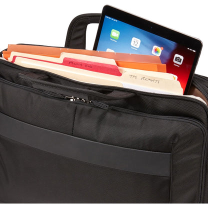 Case Logic Carrying Case (Briefcase) for 15.6" Notebook, Tablet PC, Portable Electronics, Accessories - Black