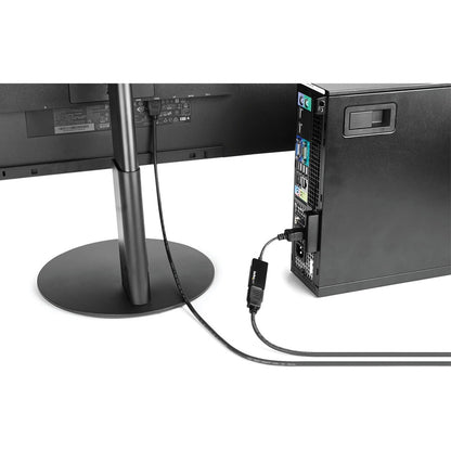 StarTech.com DisplayPort to HDMI Adapter, 4K 60Hz Active DP 1.4 to HDMI 2.0 Video Converter for Monitor/Display, Latching DP Connector