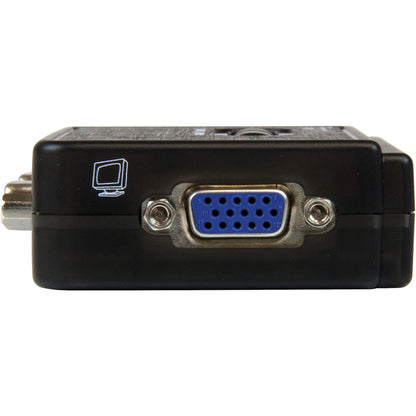 StarTech.com StarTech.com 2 Port USB KVM Kit with Cables and Audio Switching - KVM / audio switch - USB - 2 ports - 1 local user
