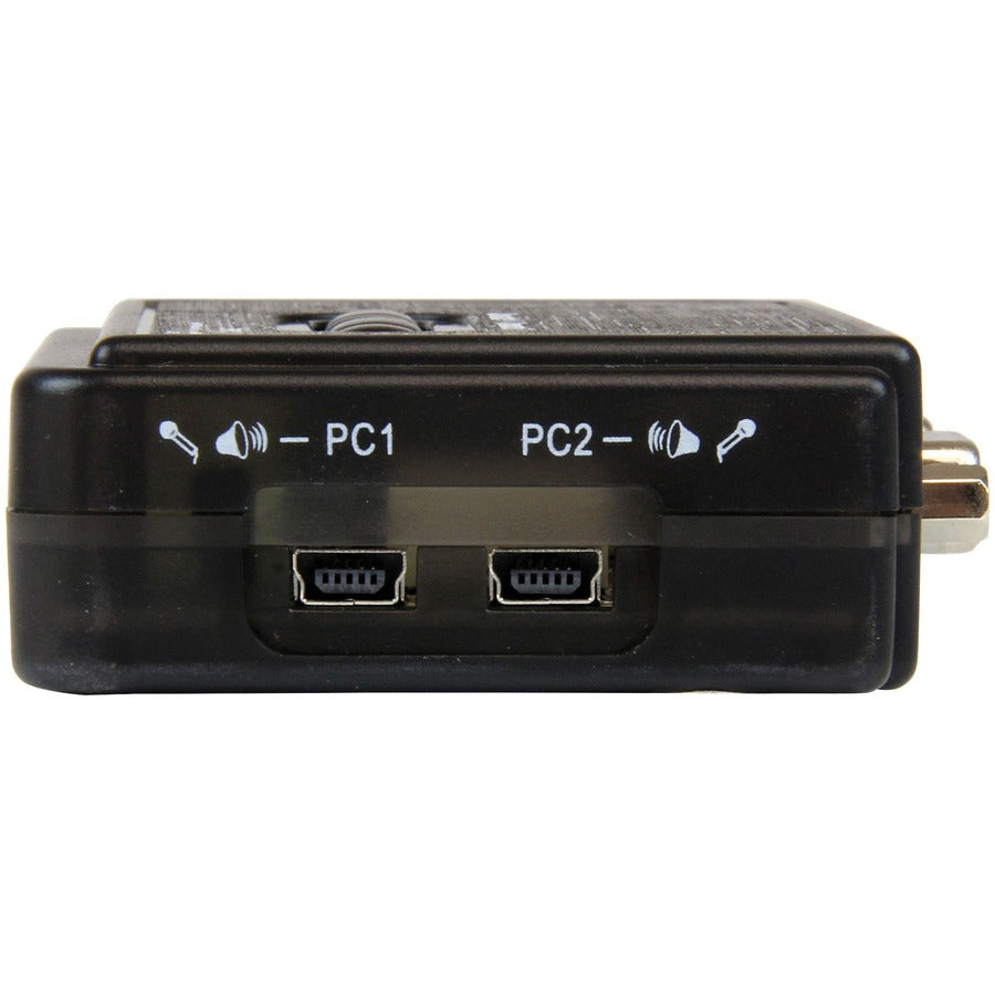 StarTech.com StarTech.com 2 Port USB KVM Kit with Cables and Audio Switching - KVM / audio switch - USB - 2 ports - 1 local user